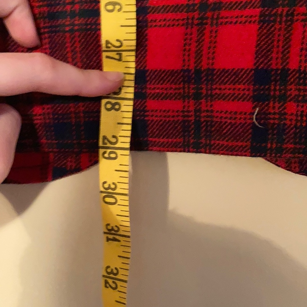 Red Plaid Pendleton Jacket - image 7